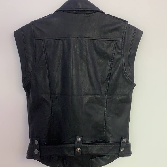 Guess Faux Leather Vest - Picture 6 of 11